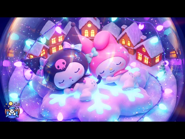Kuromi & My Melody's Christmas Dreamland 🎄💙 Cozy Winter Sleep