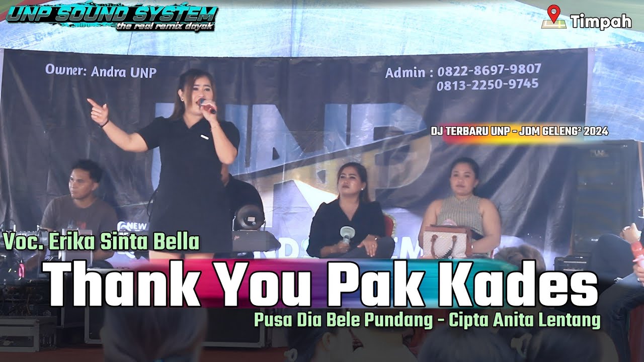 PUSA DIA BELE PUNDANG - Erika ESB (Thank You Pak Kades) DJ REMIX GELENG GELENG² - LIVE DESA TIMPAH