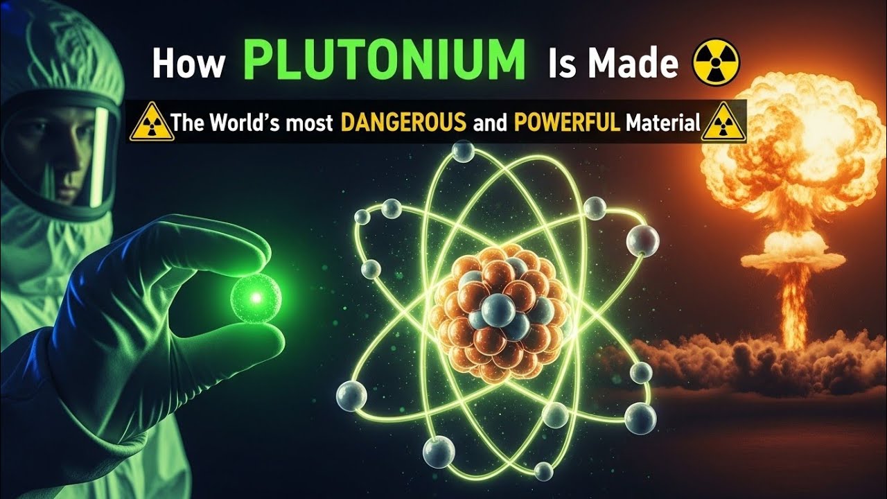 How PLUTONIUM Is Made ☢️ | The World’s most DANGEROUS and POWERFUL Material ☣️