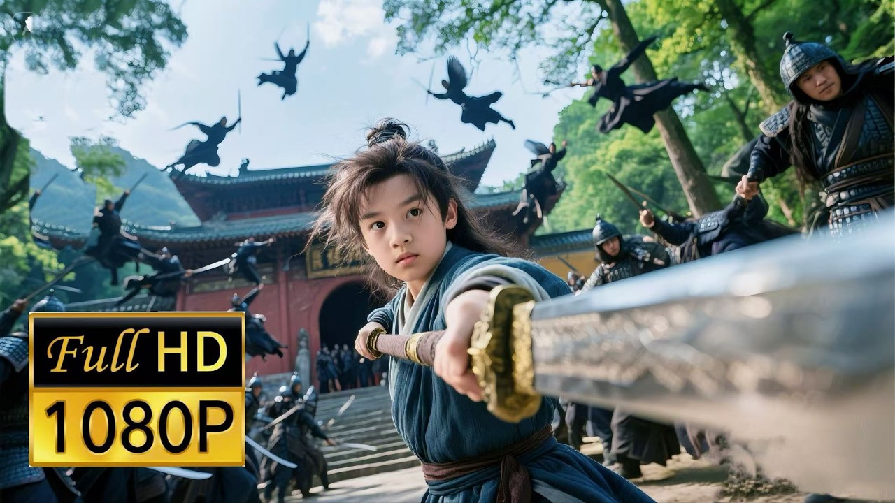 【最新功夫电影】五大門派襲上武當，爭奪天下第一秘籍，怎料廢柴小子勝出！💥|