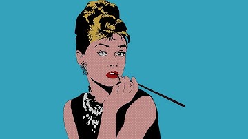 Photoshop Tutorial: How to use photoshop make a POP ART portrait from a Photo