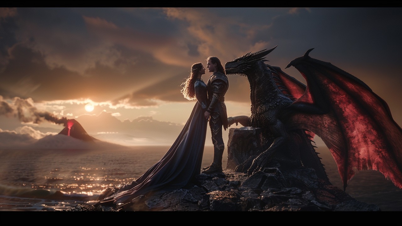 People of the Dragon Kingdom | Fantasy AI Music Short Film