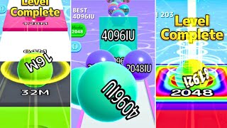 8192GK CONTINUES 😱🔥 Ball Run 2048 Infinity Mode vs Ball Run Infinity(128M) vs Ball Run 2048 screenshot 1