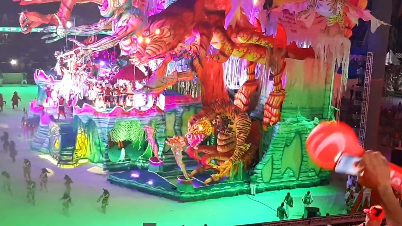 Ritual Indígena Moyngo | Boi Bumbá Garantido 1ª Noite, Festival de Parintins 2025.