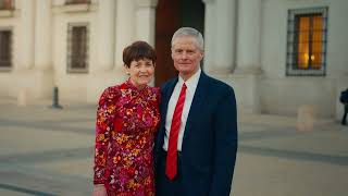 Élder David A. Bednar sostuvo una reunión con el presidente de Chile, José Antonio Kast