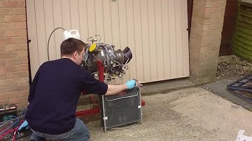 Williams WR27-1 Turbine Engine First Ignition Test