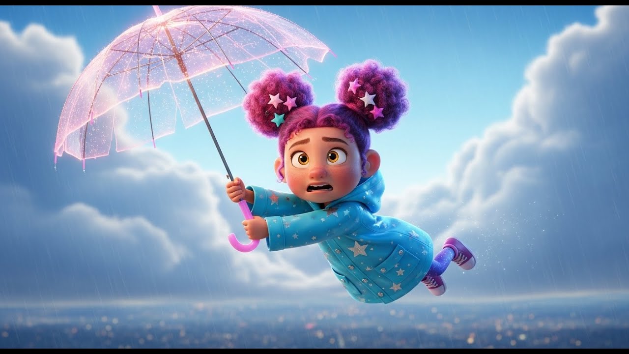 Luma & The Floating Umbrella | A Magical Pixar-Style Sky Adventure!