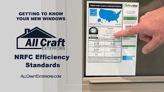 How to Read an NFRC Performance Label | Window Buying Guide from All Craft Exteriors