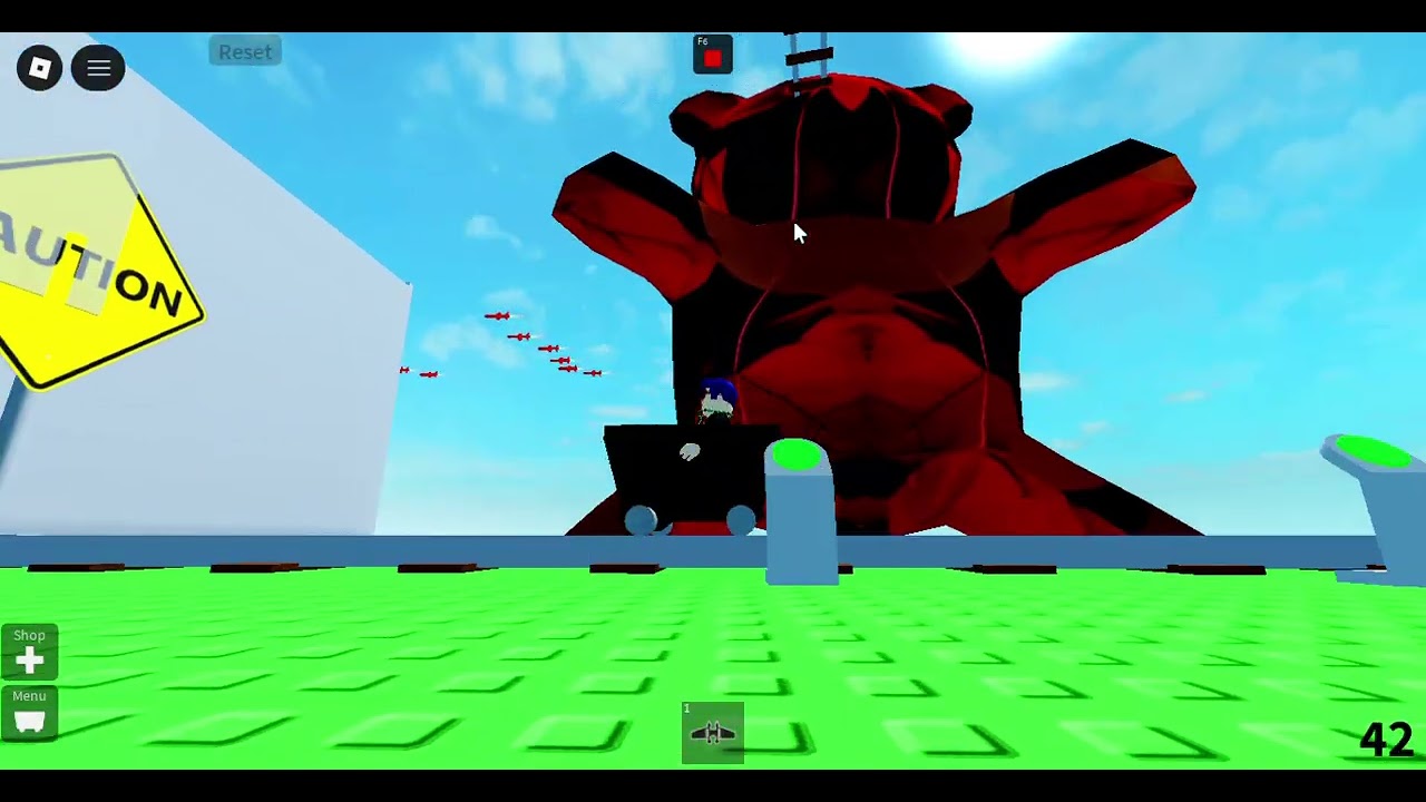 I MADE MY OWN CREATE A CART RIDE GAME