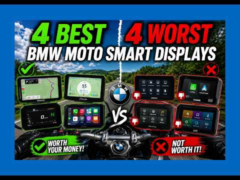 BMW MOTO SMART DISPLAYS TESTED