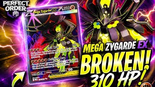 Mega Zygarde EX | Under natural light | 104/088 Pefect Order set | Pokemòn