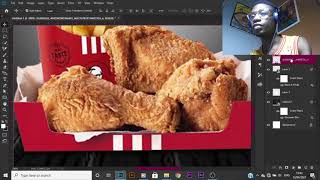 How to make a KFC Ghana Promo Flyer Design in Photoshop