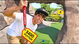 I VS A Friend At Mini Golf Using A Pro Putter (EP3)