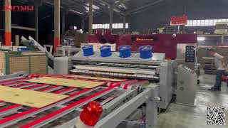 XY-H(s) High speed auto vacuum transfer flexo printer slotter die-cutter vibrator stacker machine