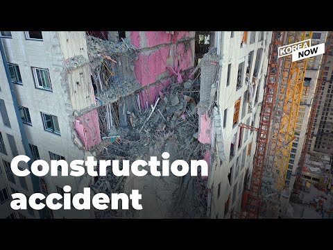 Update Apartment building under construction collapses in Gwangju