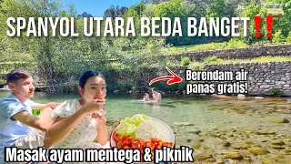 Ada Apa Sih di SPANYOL UTARA⁉️Berendam Air Panas, Masak \u0026 Piknik