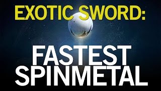 FASTEST Material Farm: Spinmetal | A Sword Reforged: Essential Elements | Destiny Exotic Sword Quest