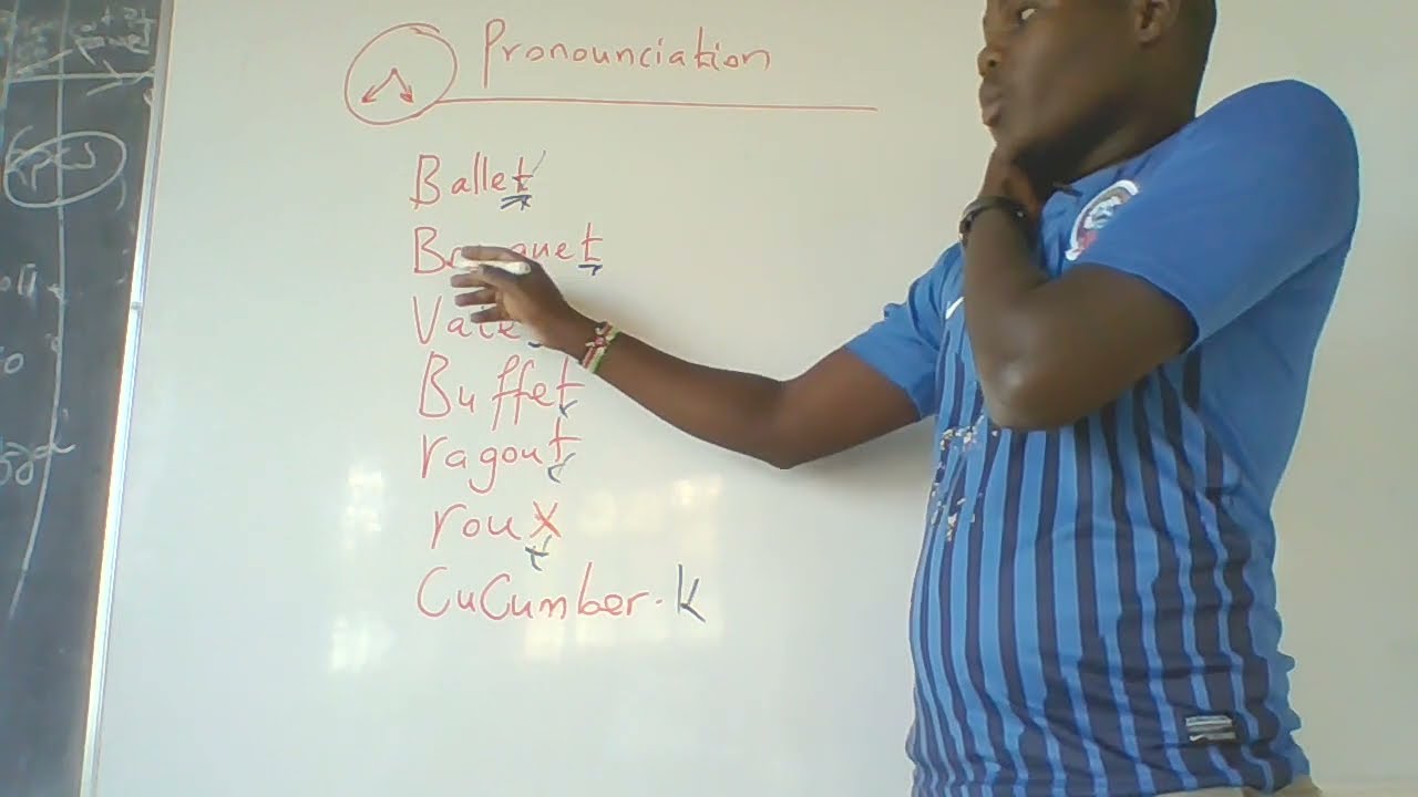 PRONOUNCING ENGLISH WORDS OF FRENCH ORIGIN