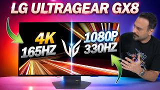 DUAL MODLU DEV GİBİ 4K 165 WOLED Monitör LG Ultragear GX8 [32GX850A-B]