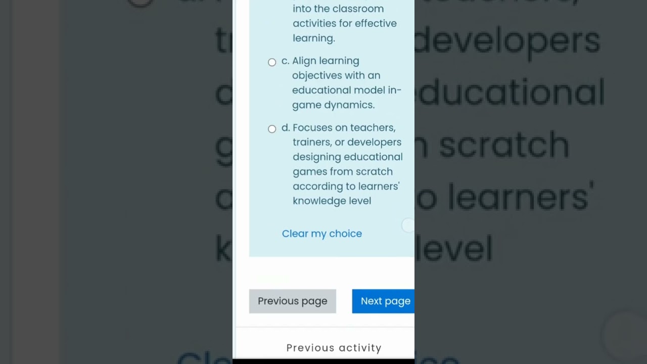 Vinset 3.0 Exit Assessment Possible Correct Answer Another Attempt 17/