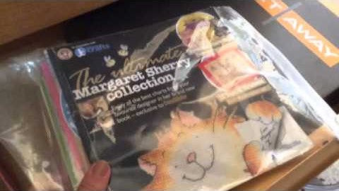 Video #3 cross stitch stash organization