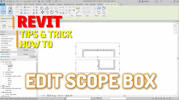 Autodesk Revit How To Edit Scope Box