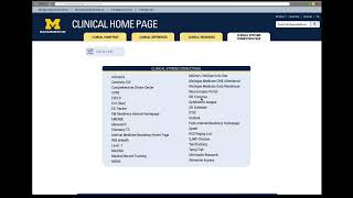 Michigan Medicine Clinical Homepage