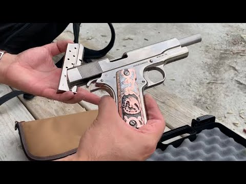 Rock island 1911 38 super , shooting a junk