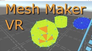 Mesh Maker Vr - Colors, Sky, And Primitives