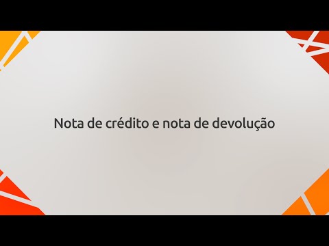 Nota de crédito