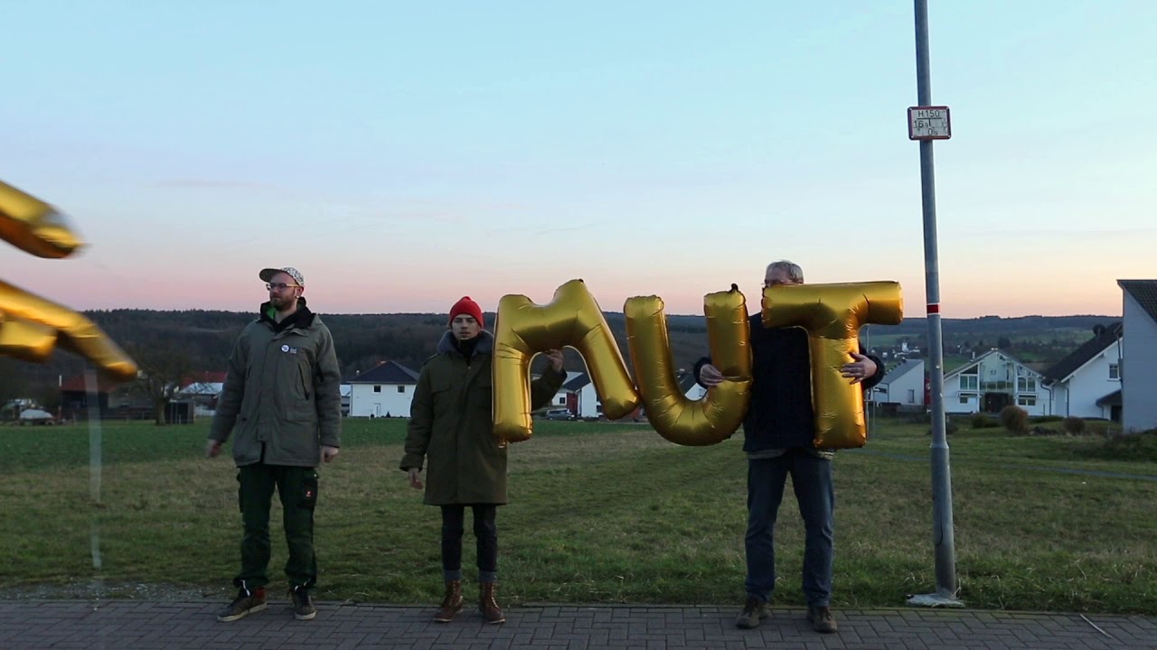 Golden Balloons in Hüttenberg, Germany - Helmut