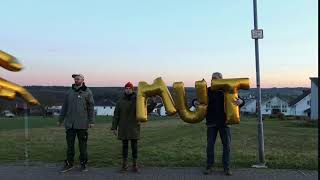 Golden Balloons in Hüttenberg, Germany - Helmut