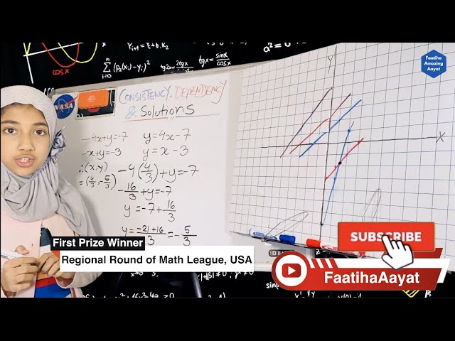 Faatiha | Consistency, Dependency & Solutions of Equations | Math & Science এর সকল ভিডিওর লিঙ্ক নীচে