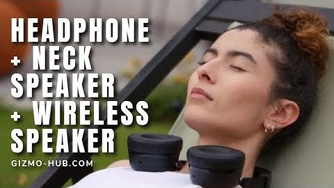 NECKPHONE TRi : HEADPHONES + NECK SPEAKER + WIRELESS SPEAKER | Kickstarter | Gizmo-Hub.com