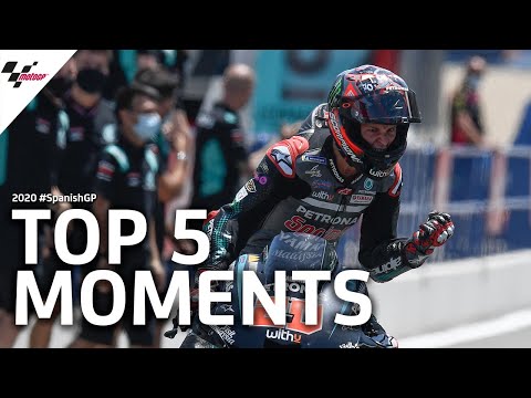 Top 5 moments of the 2020 #SpanishGP
