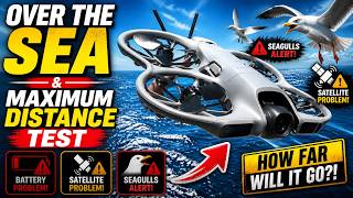 DJI NEO 2 OVER THE SEA AGAIN?! FULL BATTERY TEST… DID IT GO FURTHER?! 🌊⚠️ #shaunthedrone #djineo2