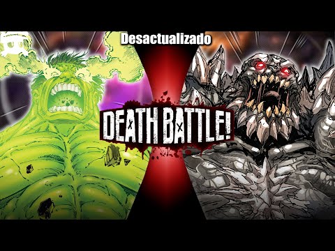 Hulk Vs Doomsday DEATH BATTLE Sub Español Marvel Vs DC 