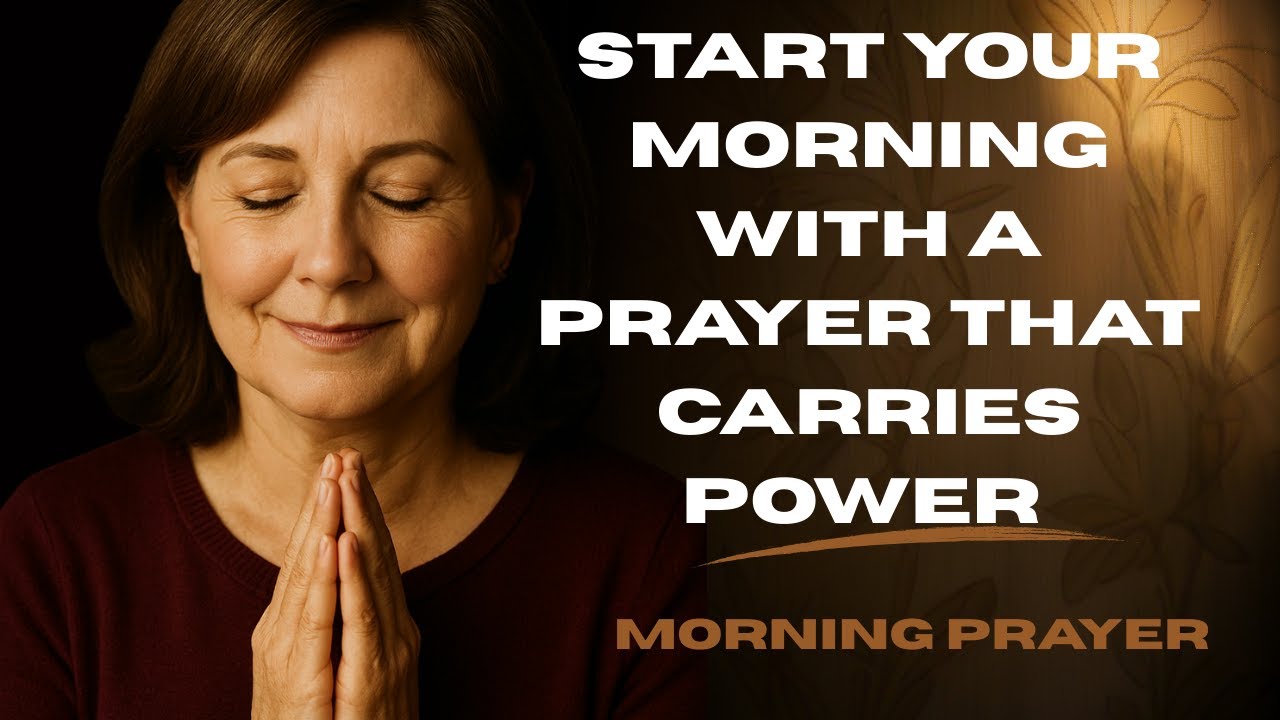 Start Your Morning with a Prayer That Carries Power | Morning Prayer