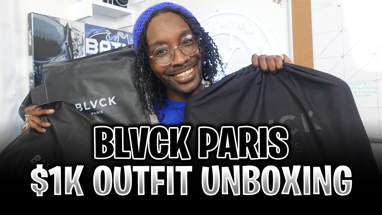 BLVCK PARIS $1K Outfit | Mens Clothes Haul | Charming K Fashion