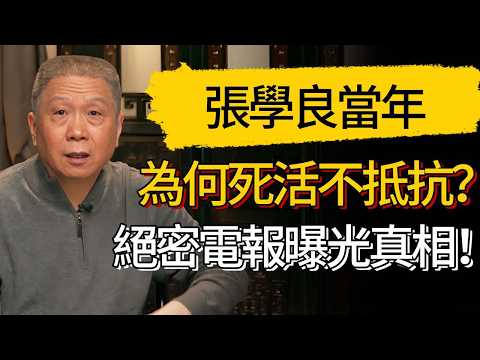 張學良當年為何死活不抵抗？絕密電報曝光隱藏真相，看完讓人氣到吐血！#觀復嘟嘟 #馬未都 #圆桌派 #观复嘟嘟 #窦文涛