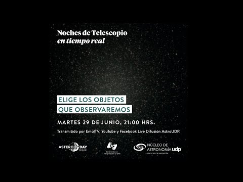 Noches de Telescopio - Día del Asteroide