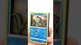 Chewtle shadowbox Pokémon Card! #shorts