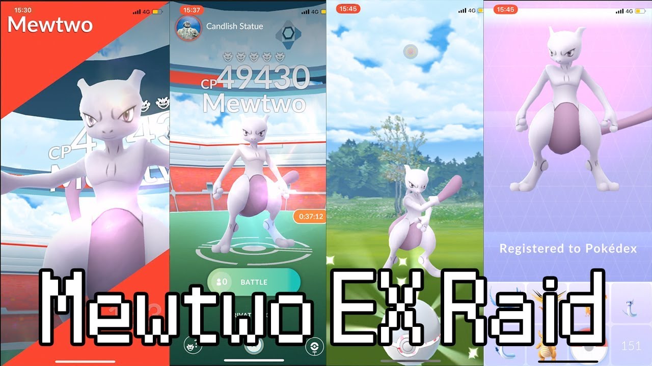 Pokemon Go - Mewtwo Ex Raid Battle