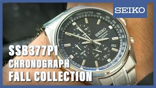 Unboxing The New Seiko Chronograph SSB377P1