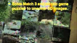 3D Knifflis: The Whole World in 3D! / Match-3 Games screenshot 4