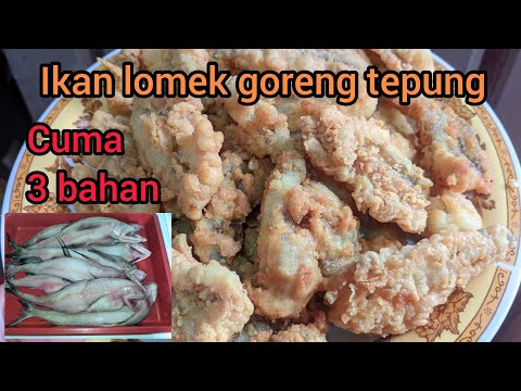 Resepi Ikan Lumek Goreng Tepung