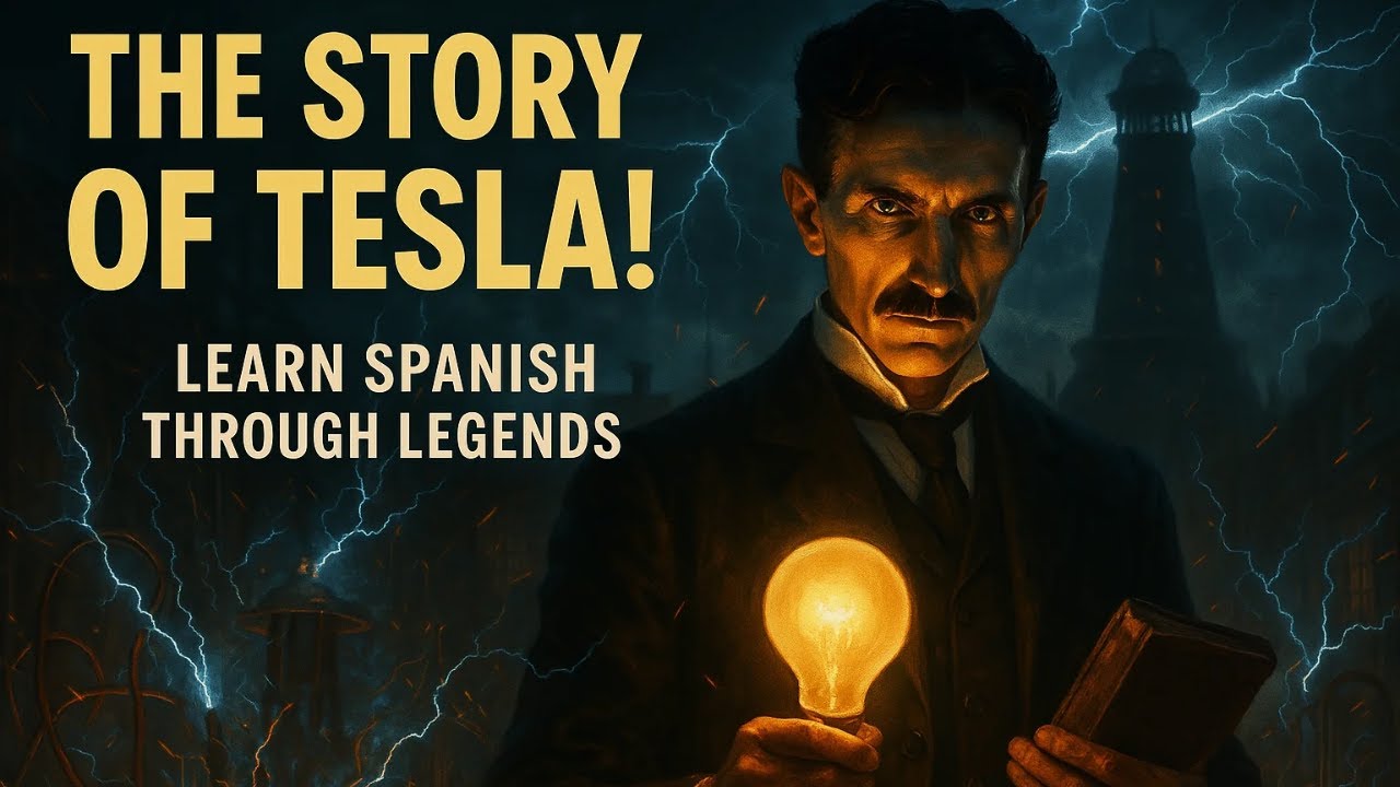 🧠 Learn Spanish Through Stories: The Genius of Nikola Tesla ⚡ Spanish Listening Practice