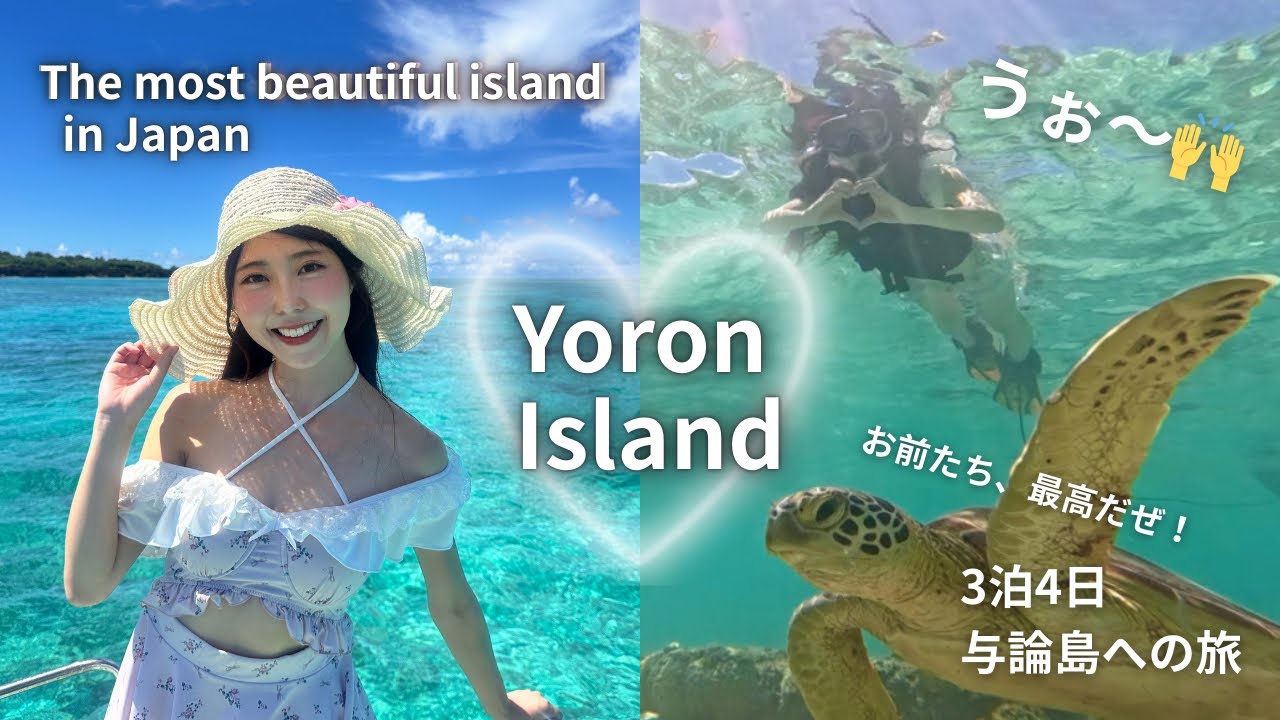 Yoron Island, Japan's most beautiful island 与論島への旅の計画はこの動画一本で完結！ヨロン島完全ガイド！