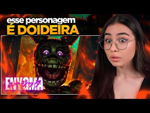 Sua Agonia | Springtrap/William Afton (Five Nights at Freddy's) | Enygma | MAHNIMES REACT