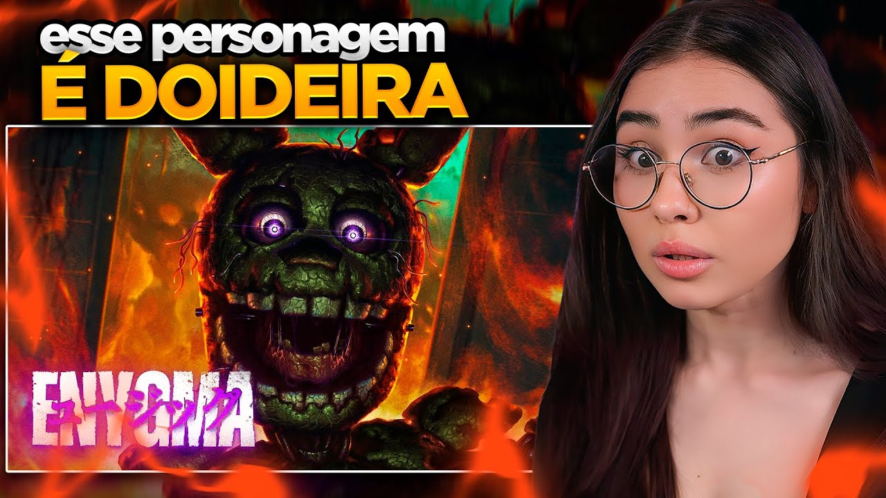 Sua Agonia | Springtrap/William Afton (Five Nights at Freddy's) | Enygma | MAHNIMES REACT